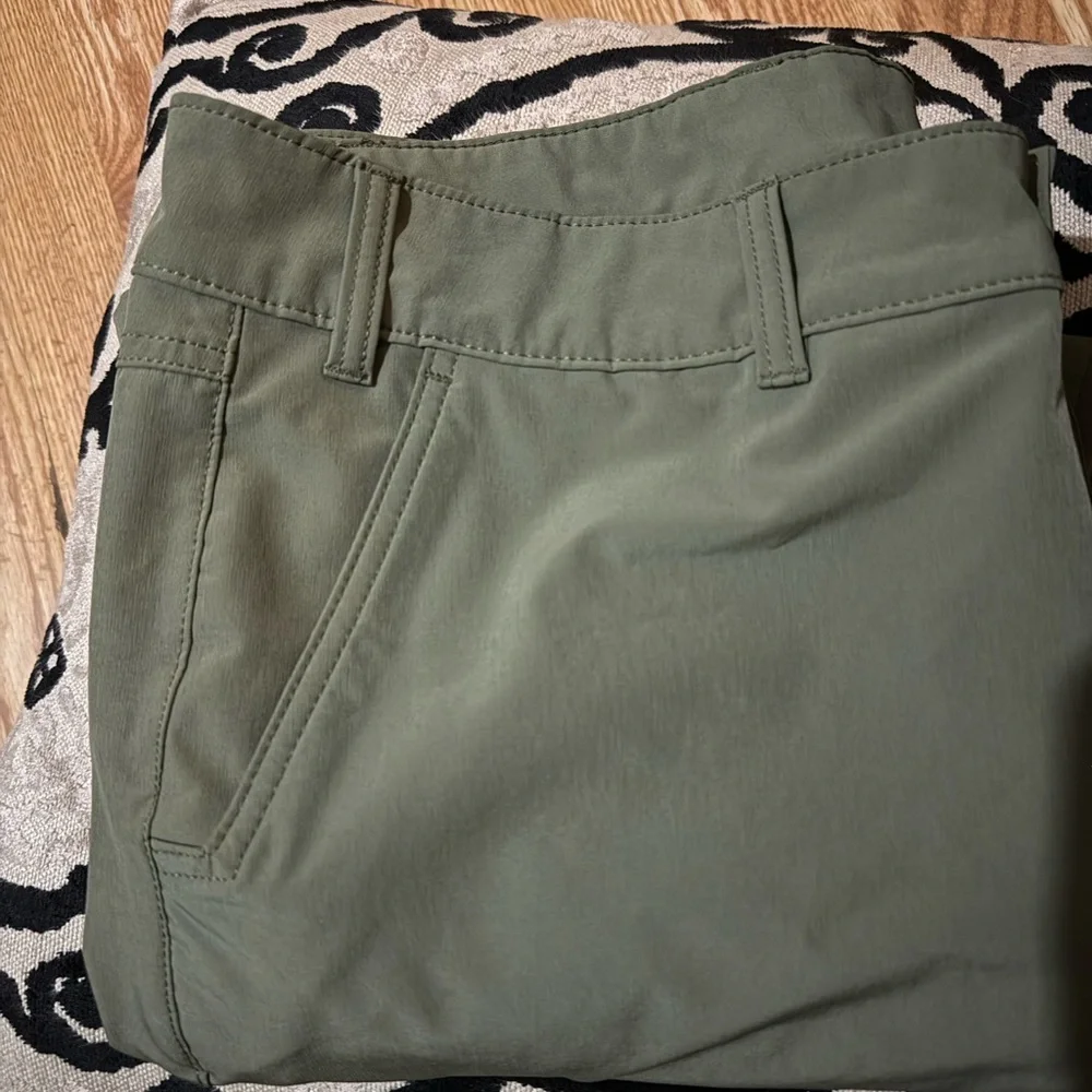 Olive Green Casual Pants - Picture 5 of 5